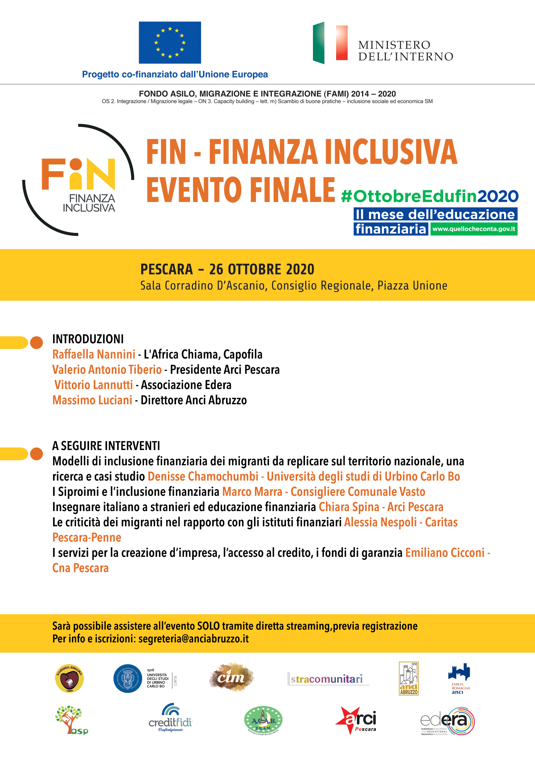 FIN - Finanza inclusiva evento finale